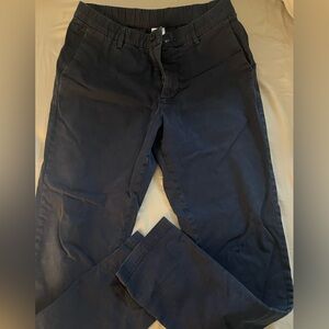 Bearbottom Men’s stretch khakis Navy Medium 32